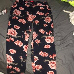 Woman’s floral pants